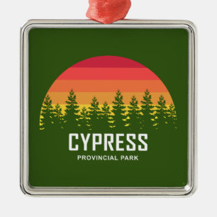 Cypress Provincial Park Metal Ornament