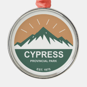 Cypress Provincial Park Metal Ornament