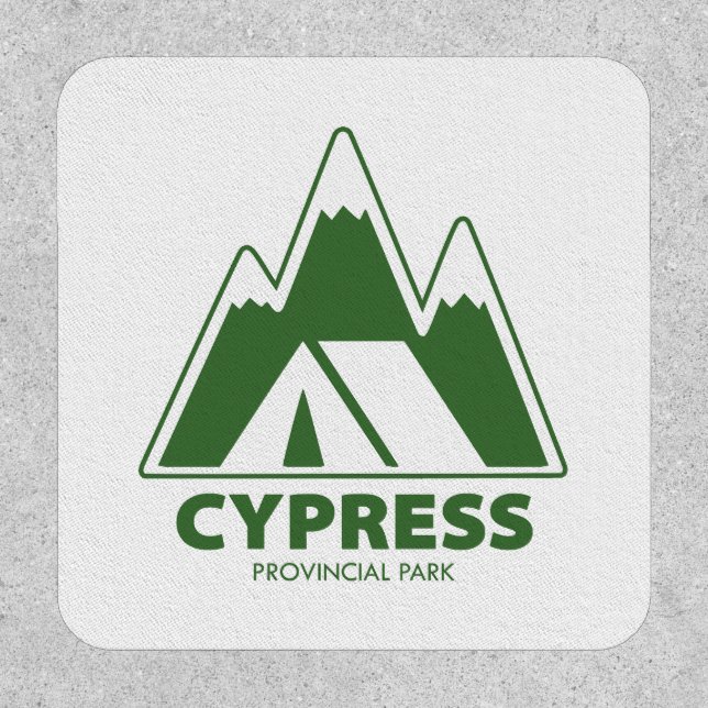 Cypress Provincial Park Mountains Camping Patch (Front)