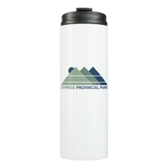 Cypress Provincial Park Mountains Sun Thermal Tumbler (Front)