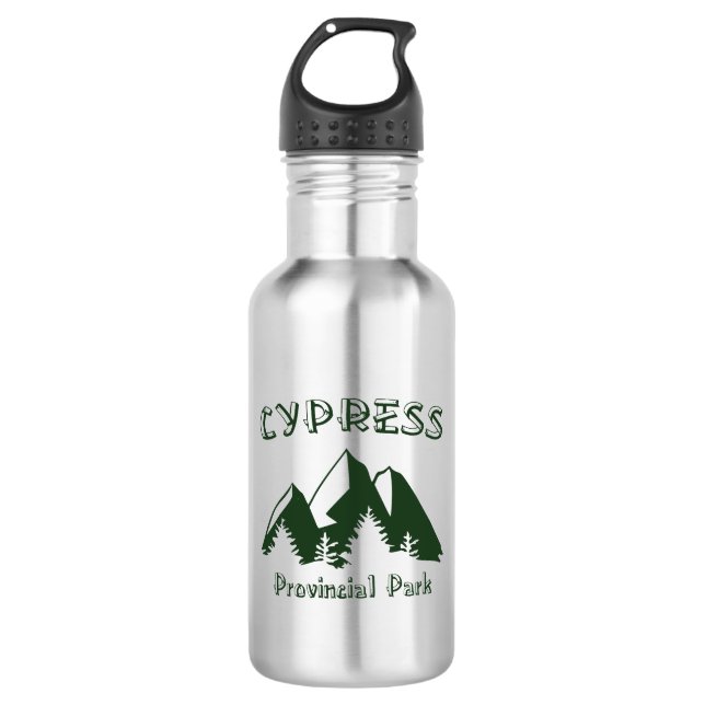 Cypress Provincial Park Stainless Steel Water Bottle (Front)