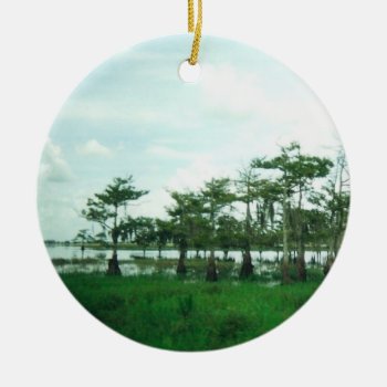 Cypress Sentries Christmas Ornament by h2oWater at Zazzle