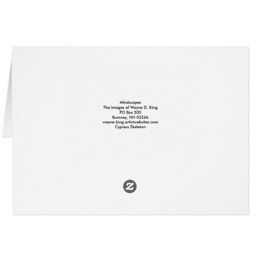 Cypress Skeleton - card (Back Horizontal)