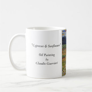 Cypress & Sunflowers Coffee Mug