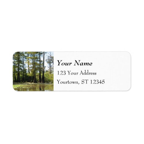 Cypress Swamp Landscape Label