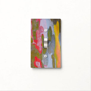 Cypress tree bark patterns, Italy Light Switch Cover