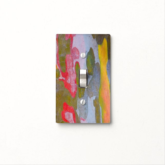 Cypress tree bark patterns, Italy Light Switch Cover (In Situ)