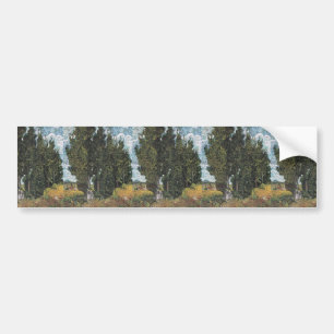 Cypress Trees by Van Gogh Bumper Sticker