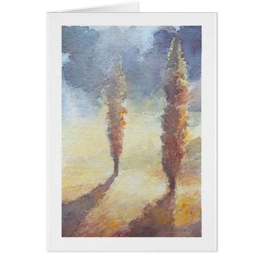 Cypress Trees Cards (Front)