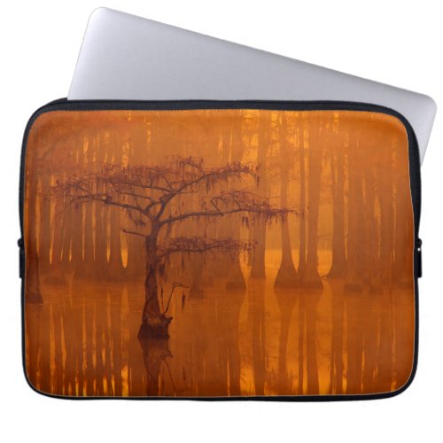 Cypress Trees  George Smith State Park Laptop Sleeve