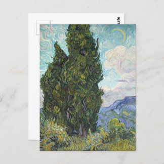 Cypresse by Van Gogh Postcard