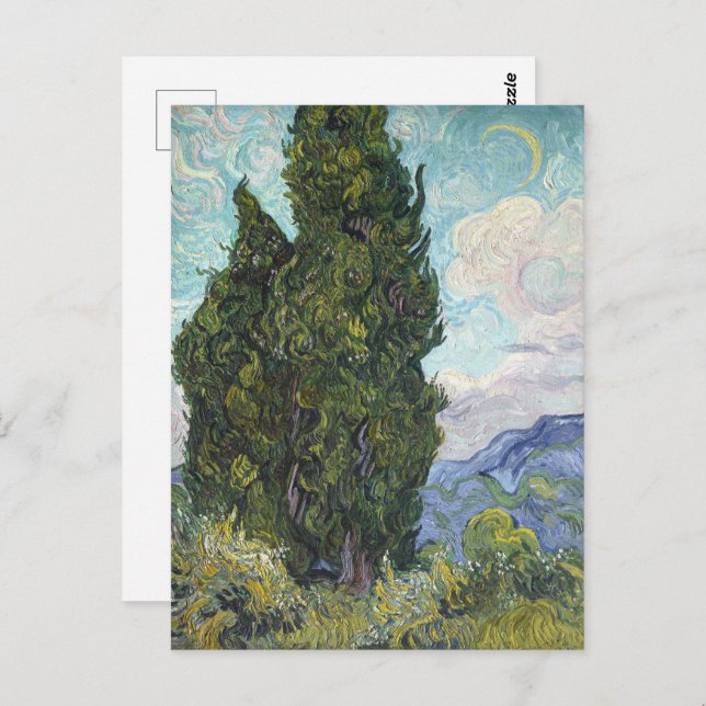 Cypresse by Van Gogh Postcard (Front/Back)