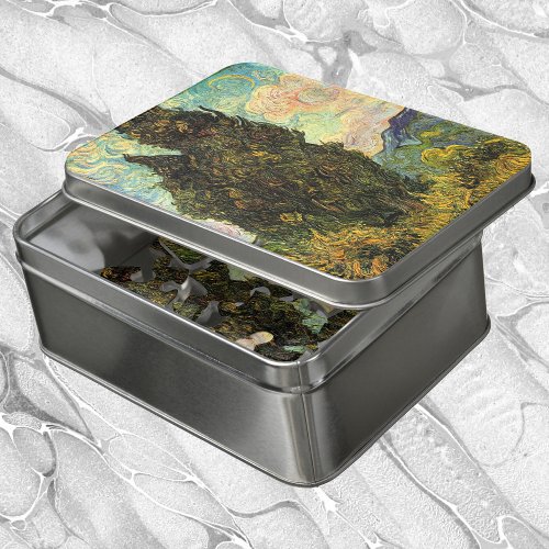 Cypresses by Vincent van Gogh Jigsaw Puzzle