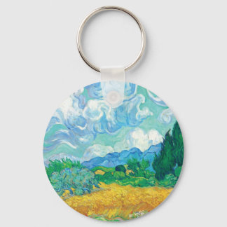 Cypresses Keychain