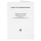 Cypresses, Vincent van Gogh Fine Art (Back)