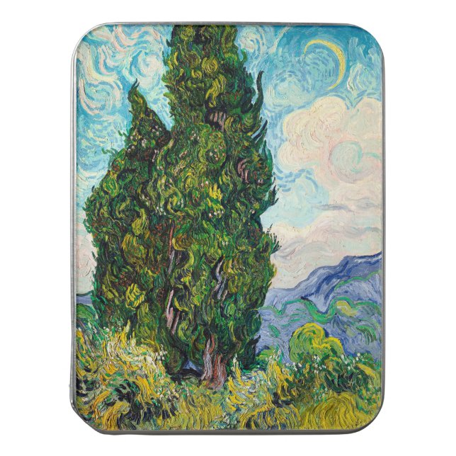 Cypresses Vincent van Gogh Painting Jigsaw Puzzle (Lid Vertical)