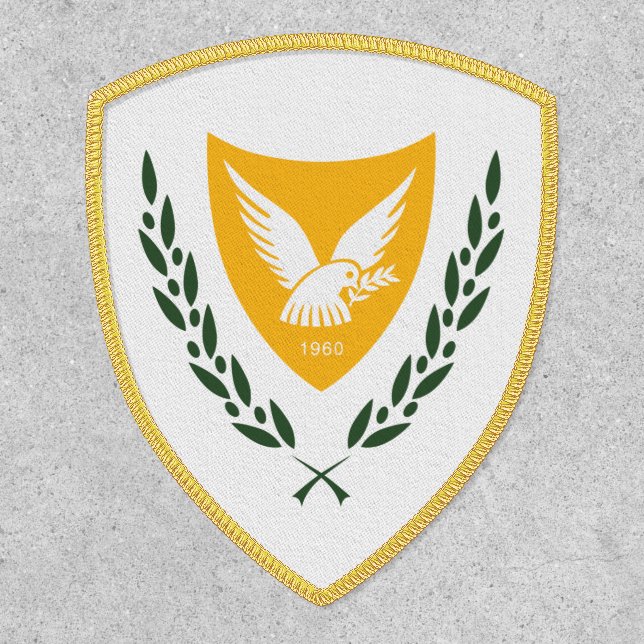 Cypriot Coat of Arms, Cyprus Patch (Front)