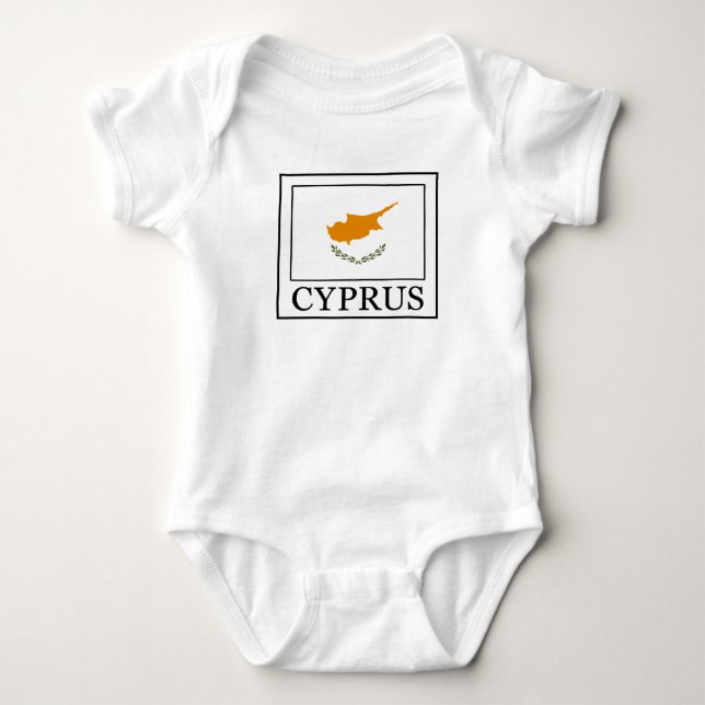 Cyprus Baby Bodysuit (Front)