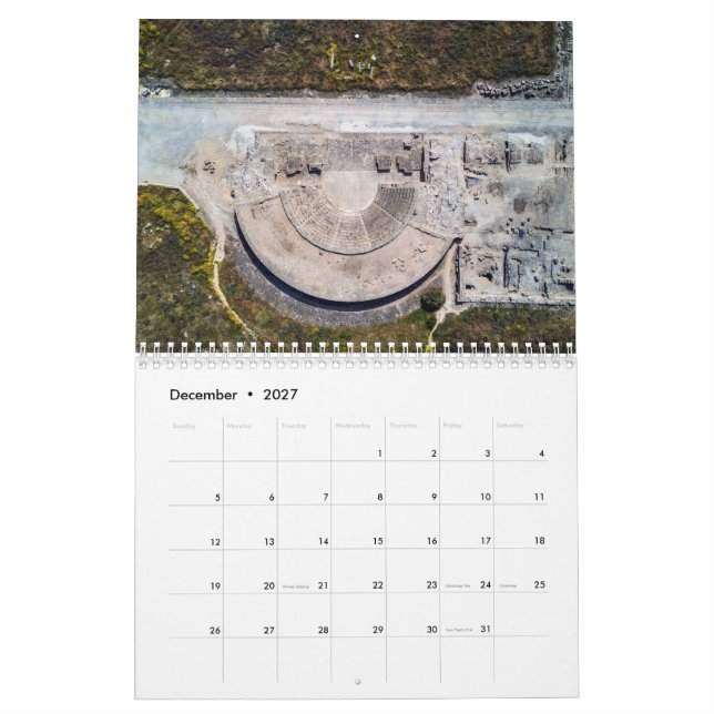 Cyprus calendar (Dec 2027)