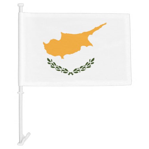 Cyprus Car Flag