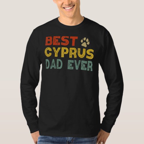 Cyprus Cat Dad Owner Breeder  Kitten T_Shirt