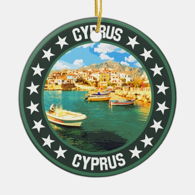 Cyprus                                             ceramic ornament (Front)