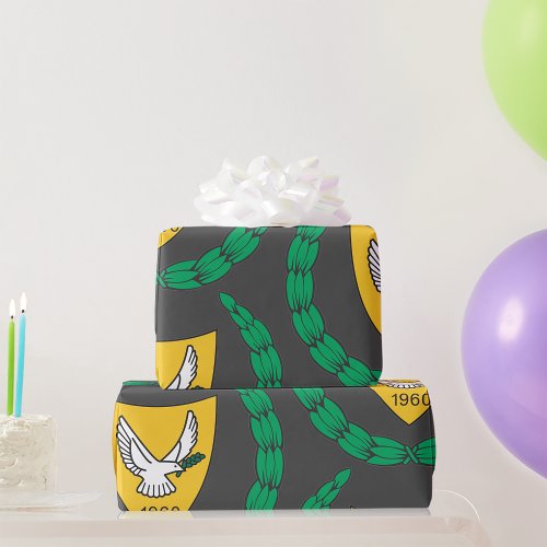 Cyprus Coat Of Arms Wrapping Paper