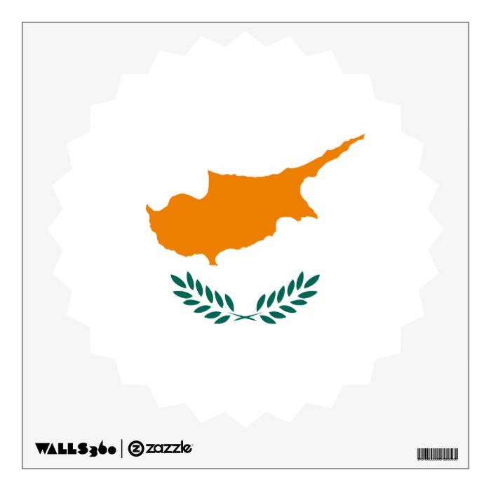 Cyprus – Cypriot Flag Room Stickers