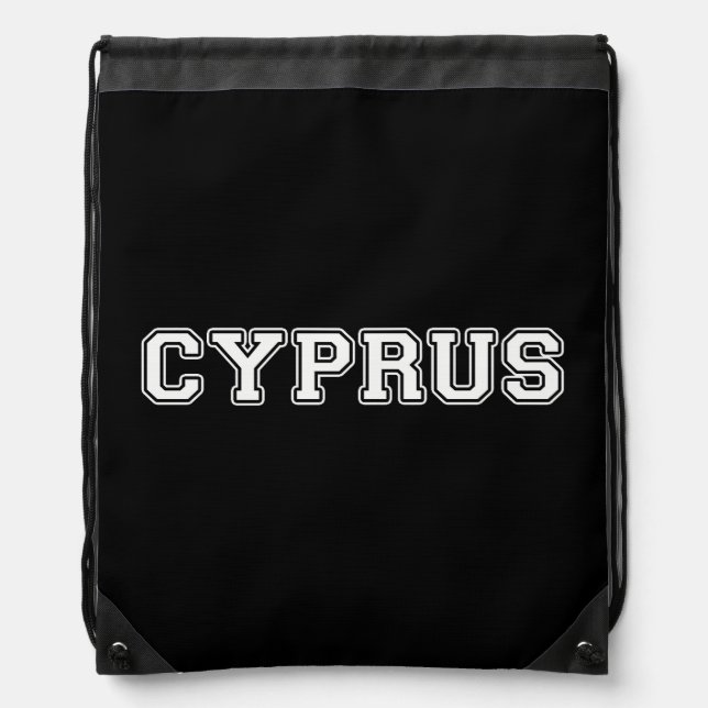 Cyprus Drawstring Bag (Front)