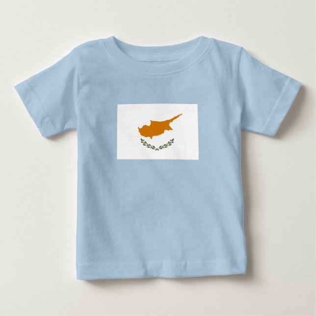 Cyprus Flag Baby T-Shirt (Front)