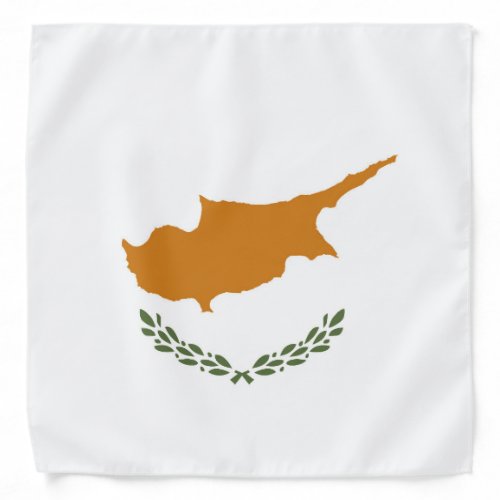 Cyprus flag bandana