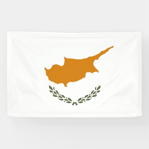 Cyprus Flag Banner