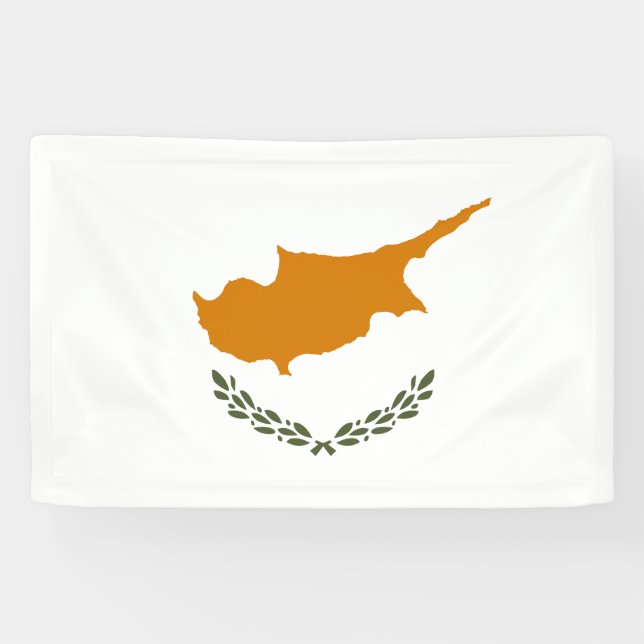 Cyprus Flag Banner (Horizontal)