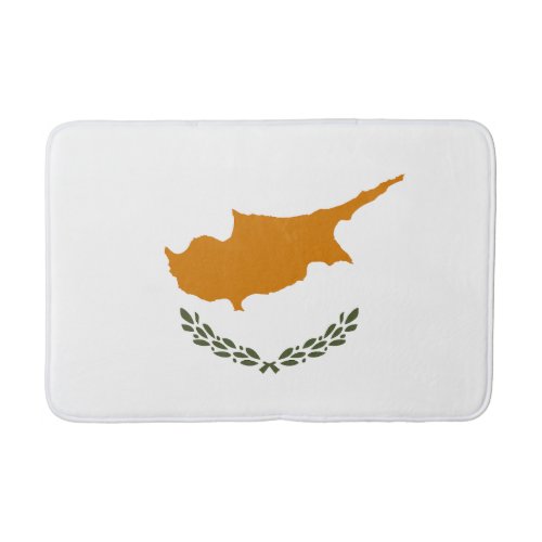 Cyprus Flag Bath Mat