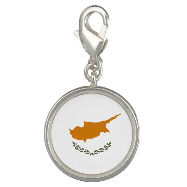 Cyprus Flag Charm (Front)