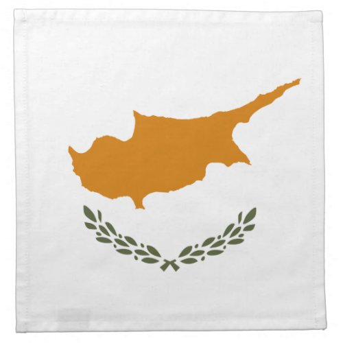 Cyprus Flag Cloth Napkin