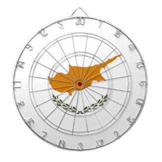 Cyprus Flag Dart Board
