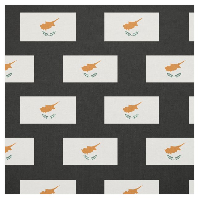 Cyprus Flag Fabric (Swatch)