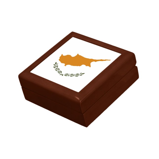 Cyprus Flag Gift Box (Side)