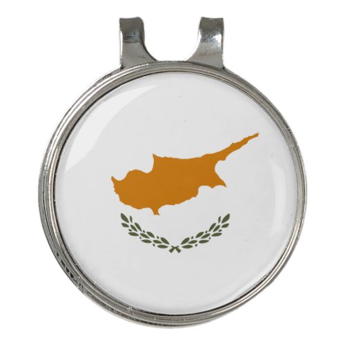 Cyprus Flag Golf Hat Clip