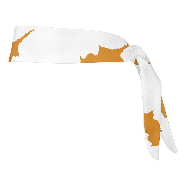 Cyprus flag Headband (Rotate 90)
