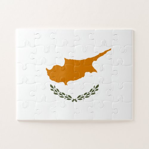 Cyprus Flag Jigsaw Puzzle