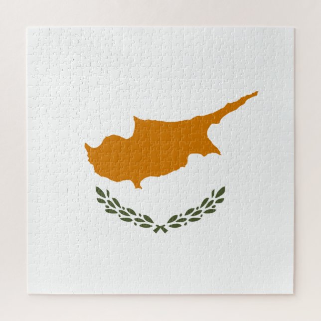Cyprus Flag Jigsaw Puzzle (Vertical)