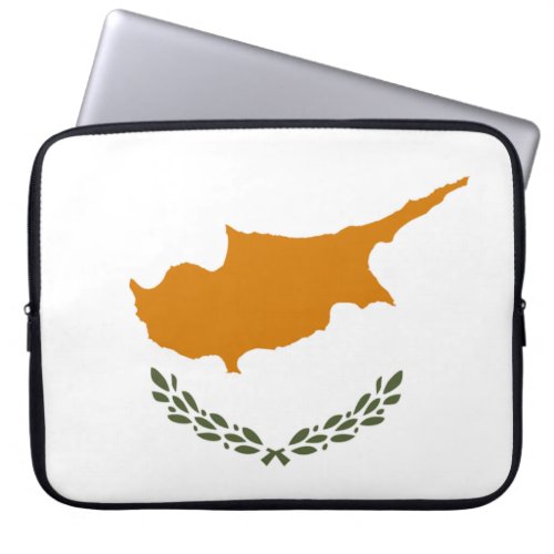 Cyprus Flag Laptop Sleeve