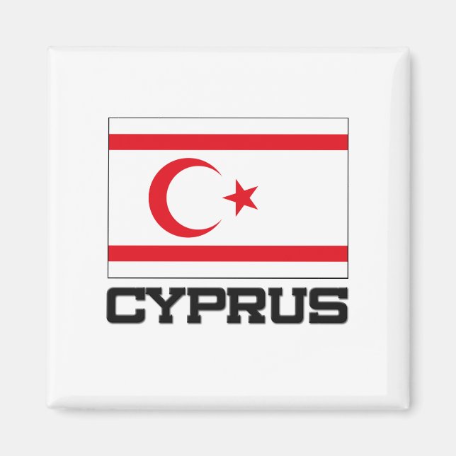 Cyprus Flag Magnet (Front)