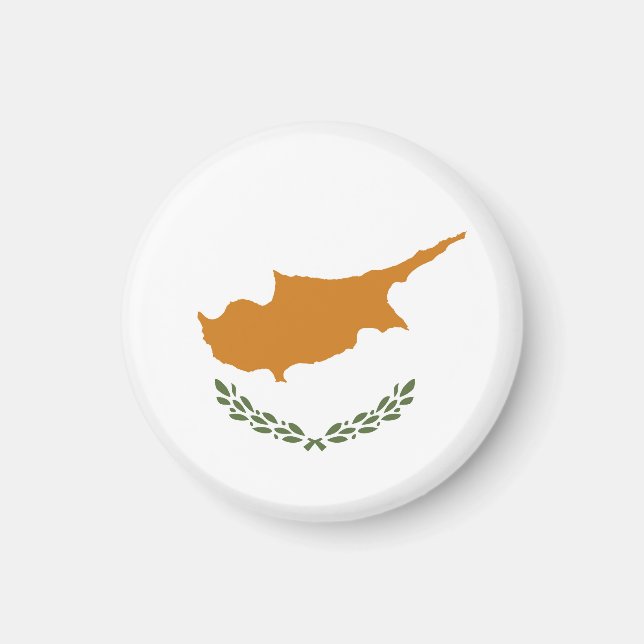 Cyprus flag magnet (Front)
