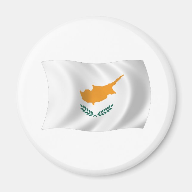 Cyprus Flag Magnet (Front)