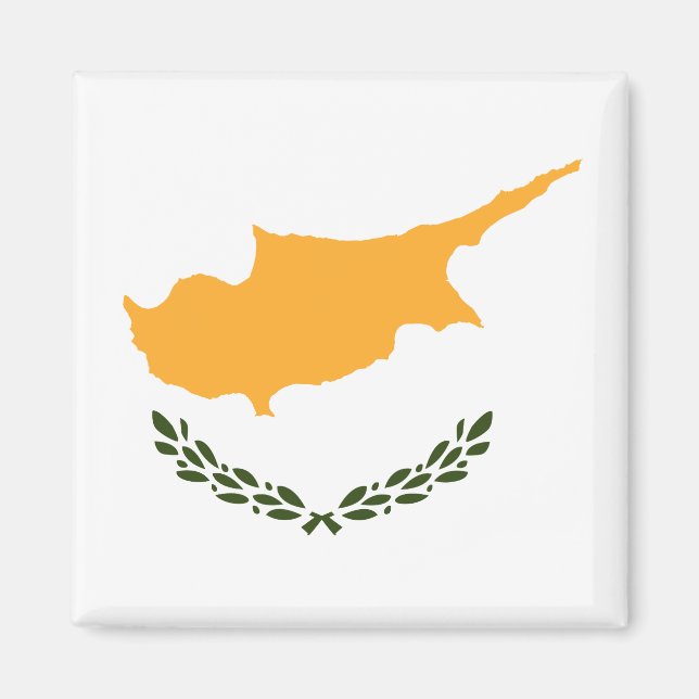 Cyprus Flag Magnet (Front)