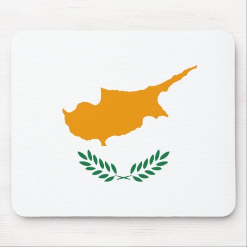 Cyprus Flag Mousepad