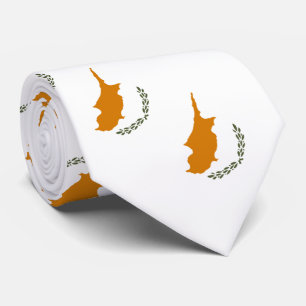 Cyprus Flag Neck Tie